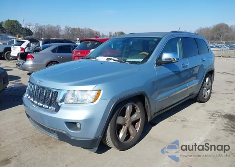 2013 Jeep Grand Cherokee Overland из США, поврежденный, VIN 1C4RJFCT6DC601270